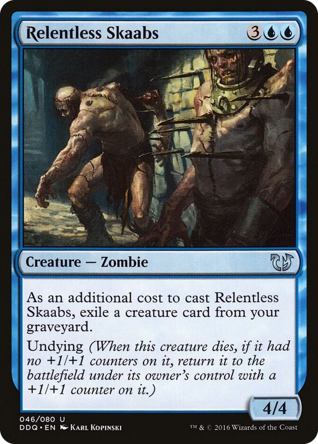 0046 Relentless Skaabs U Duel Decks: Blessed vs. Cursed