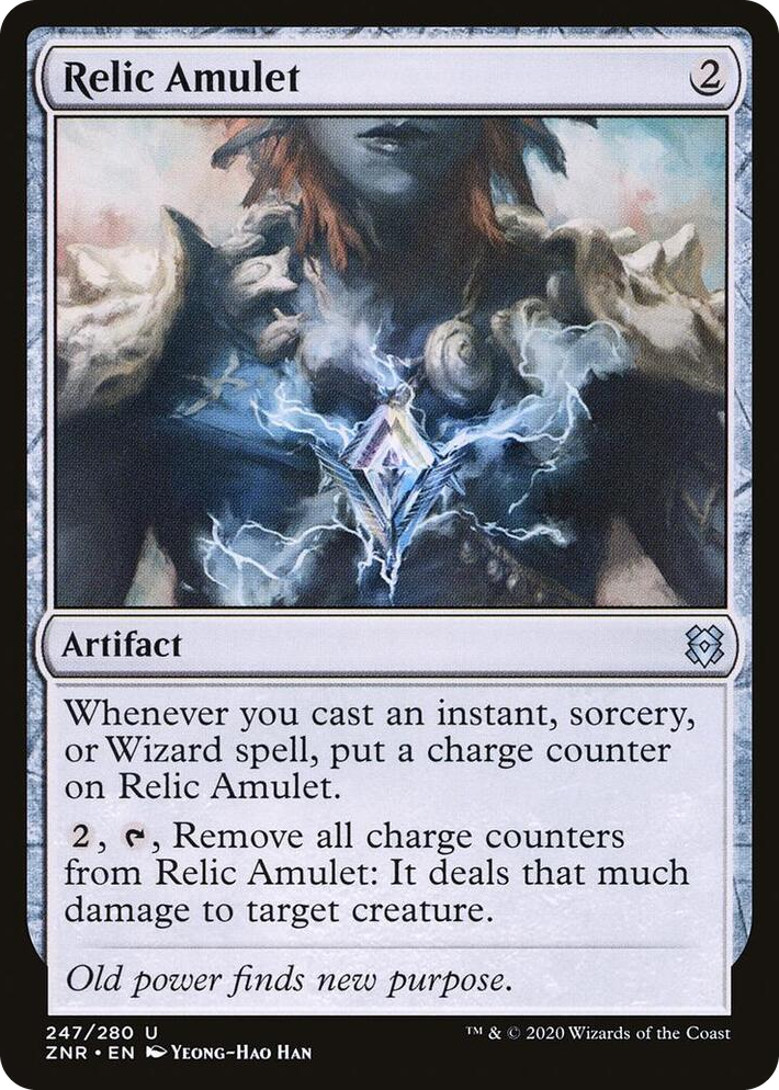 0247 Relic Amulet U Zendikar Rising