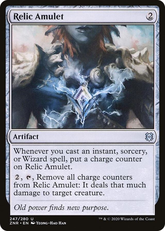 0247 Relic Amulet U Zendikar Rising