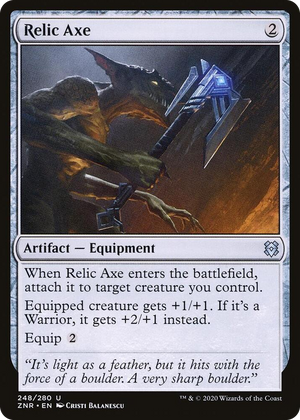 0248 Relic Axe U Zendikar Rising