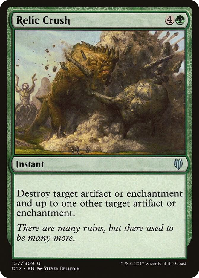 0157 Relic Crush U Commander 2017
