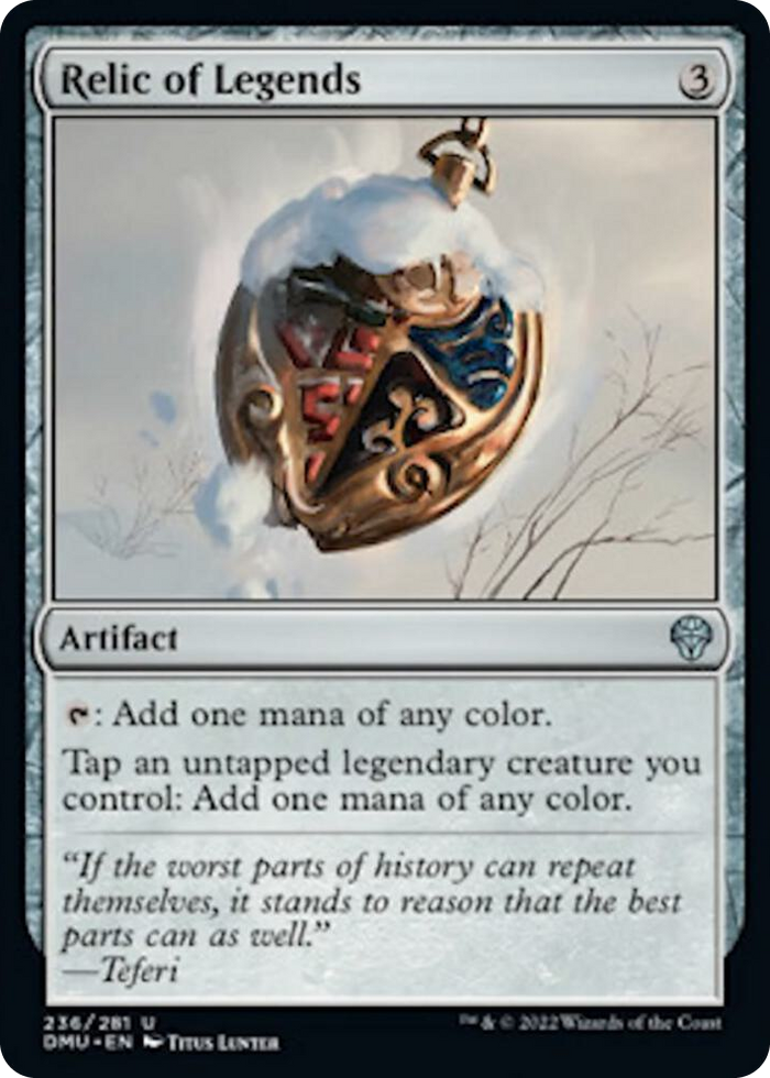 Relic of Legends #236 U - Dominaria United Pokemon card