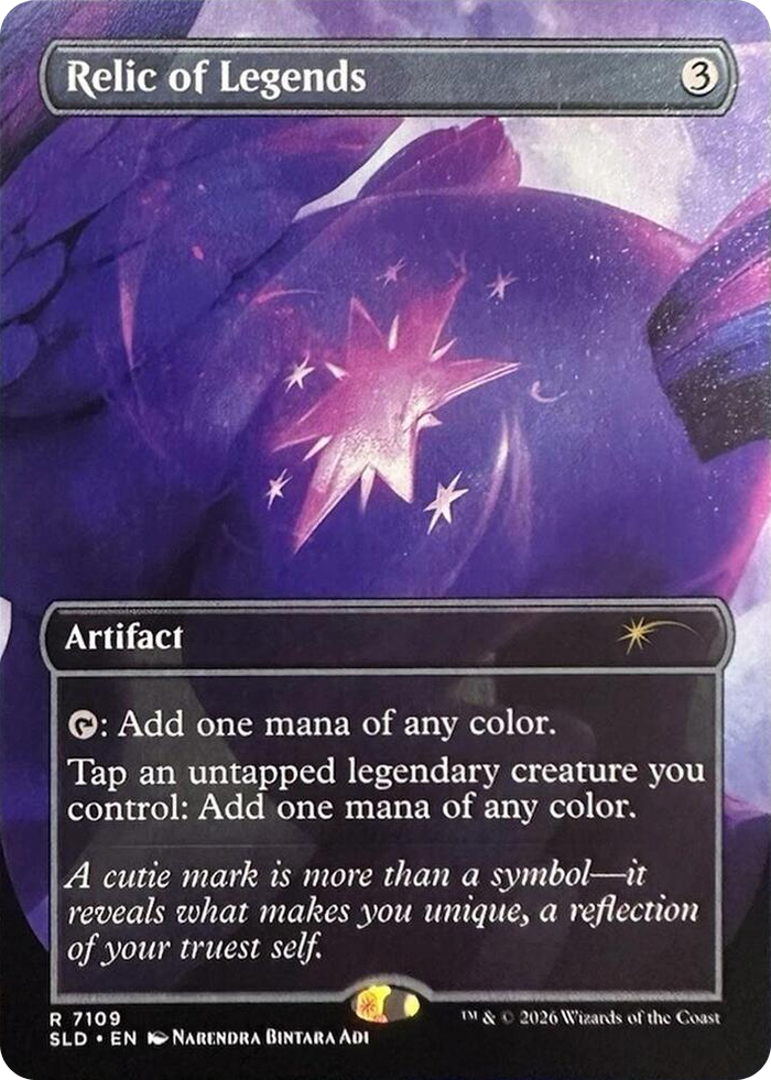 Relic of Legends #7109 R - Secret Lair Drop Series Pokemon card