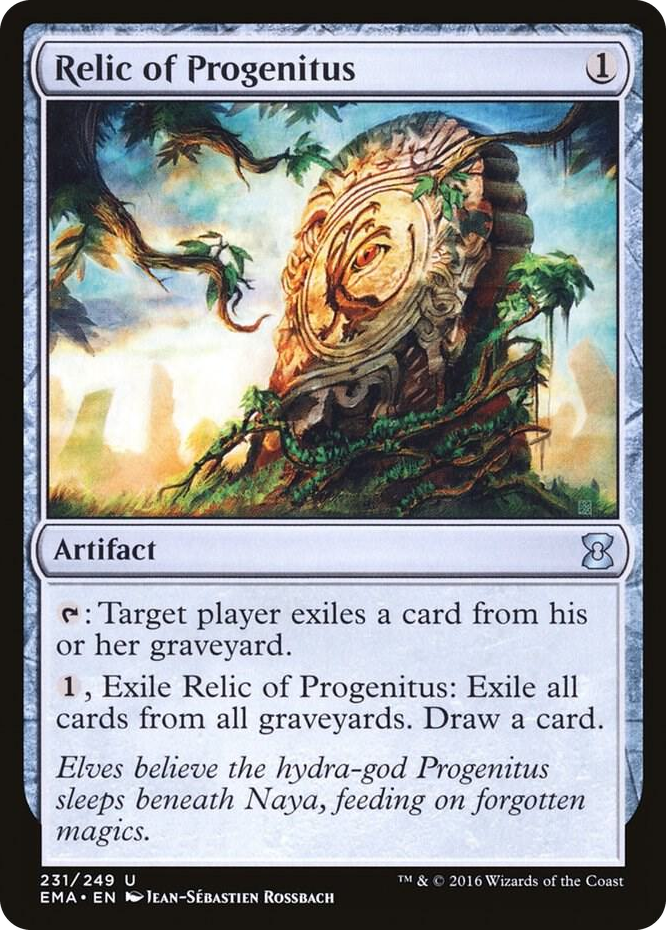 Relic of Progenitus #231 U - Eternal Masters Pokemon card
