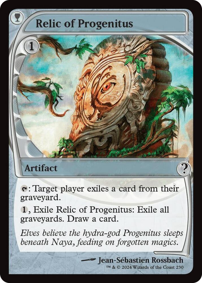 Relic of Progenitus (Future Sight) #230 C - Mystery Booster 2 Pokemon card