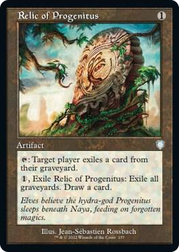 0157 Relic of Progenitus (Retro Frame) U Commander: The Brothers' War