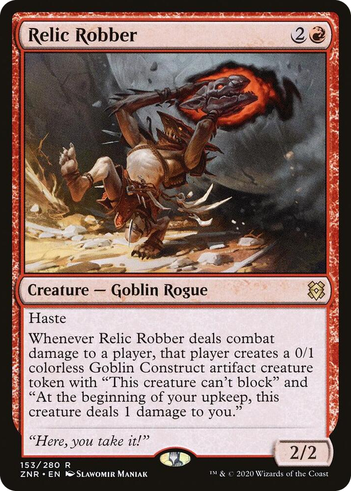 0153 Relic Robber R Zendikar Rising