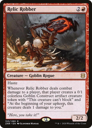 0153 Relic Robber R Zendikar Rising