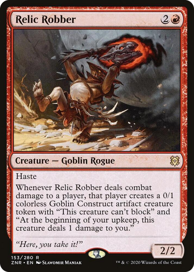0153 Relic Robber R Zendikar Rising