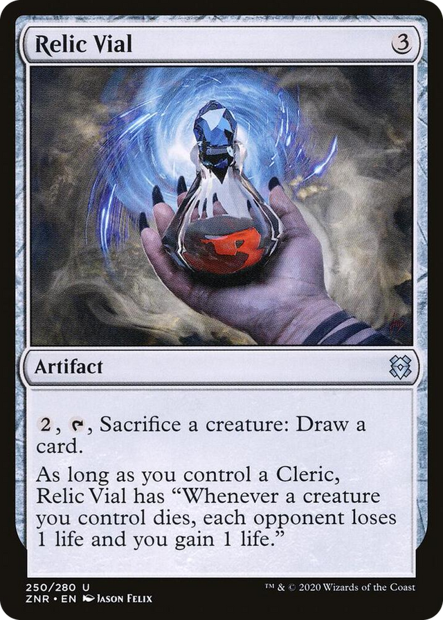 0250 Relic Vial U Zendikar Rising
