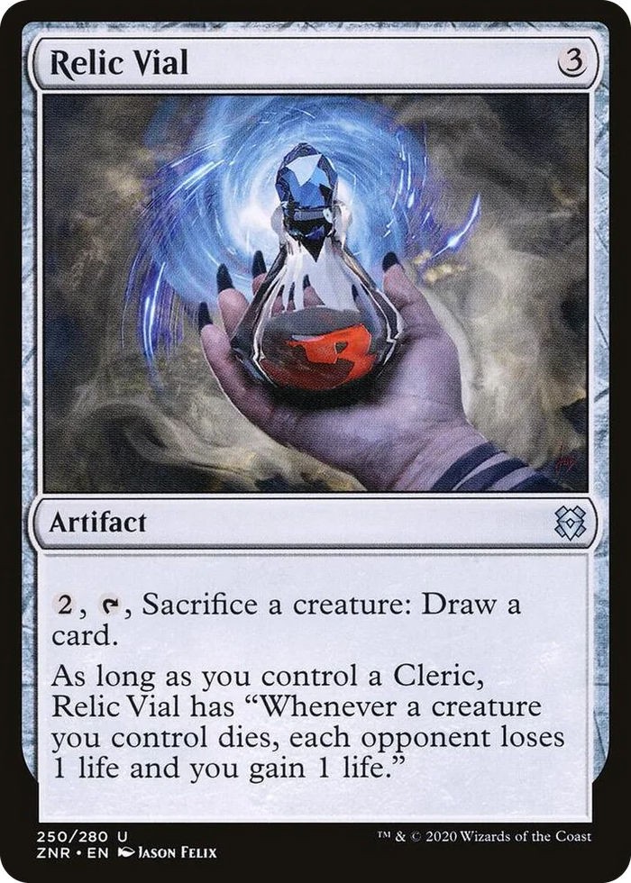 0250 Relic Vial U Zendikar Rising