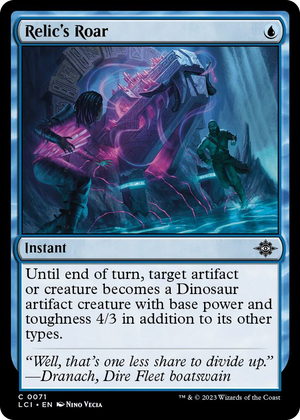 0071 Relic's Roar C The Lost Caverns of Ixalan