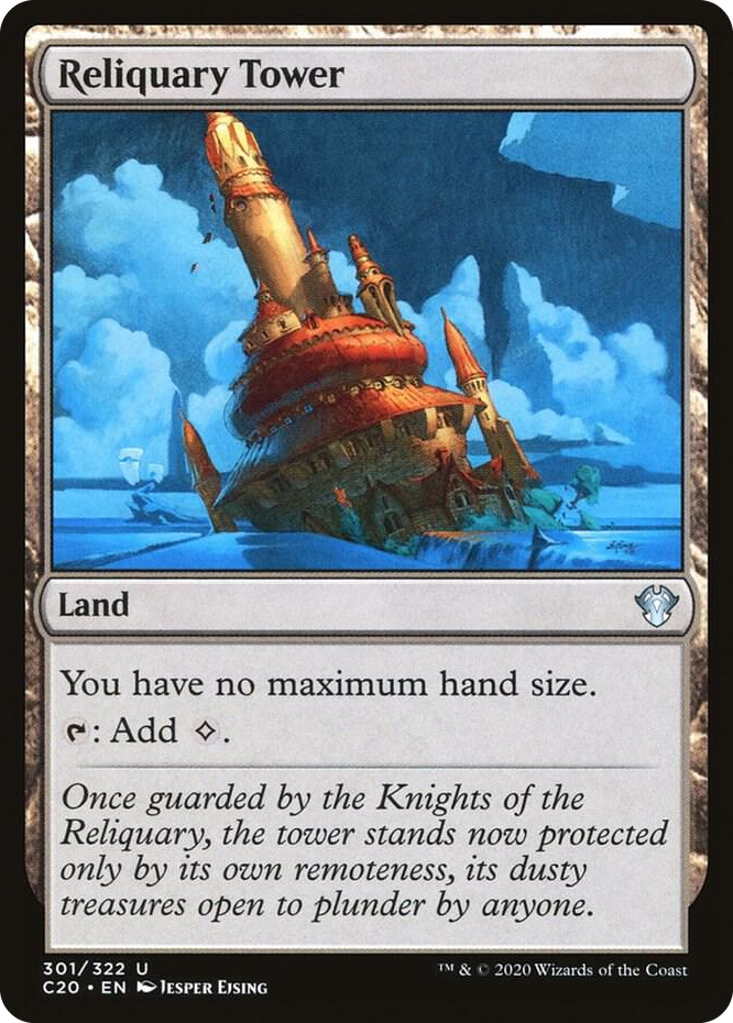 0301 Reliquary Tower U Commander 2020