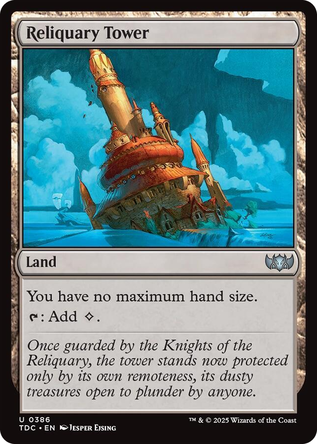 0386 Reliquary Tower U Commander: Tarkir: Dragonstorm