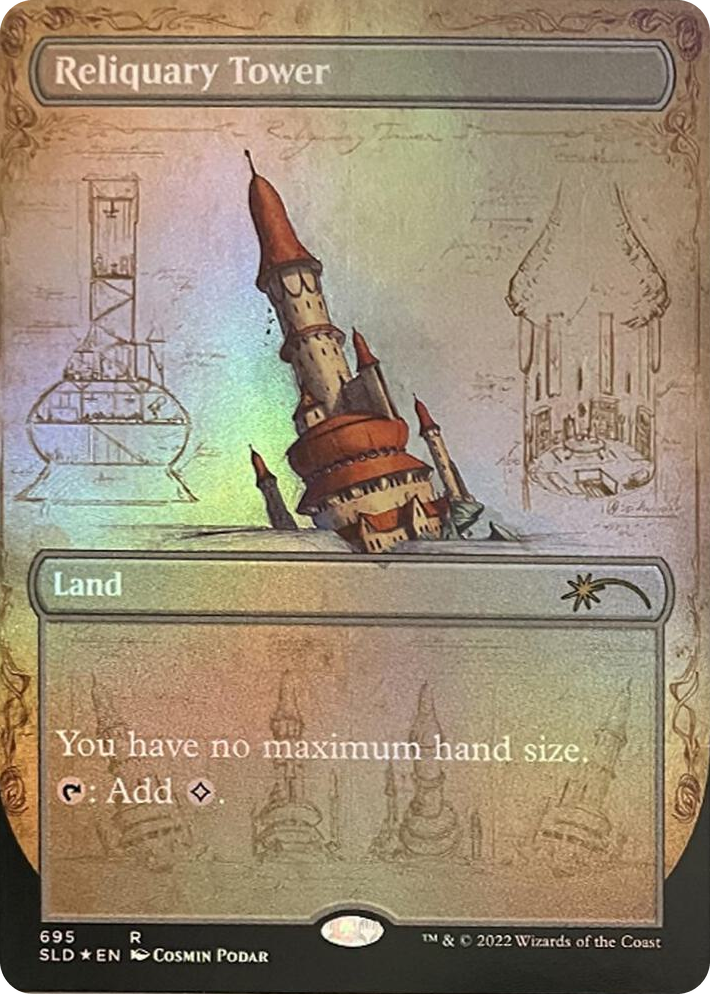 0695 Reliquary Tower (695) R Secret Lair Drop Series