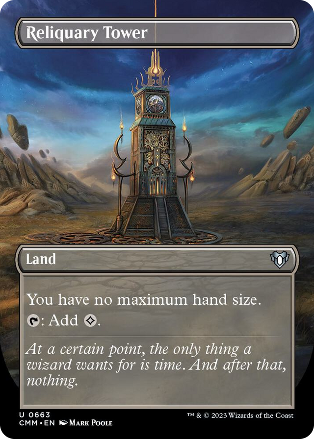 0663 Reliquary Tower (Borderless) U Commander Masters