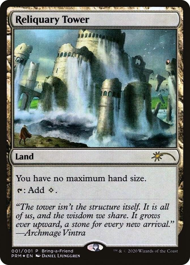 Reliquary Tower (Bring a Friend Promo) #1 P - Unique and Miscellaneous Promos Pokemon card