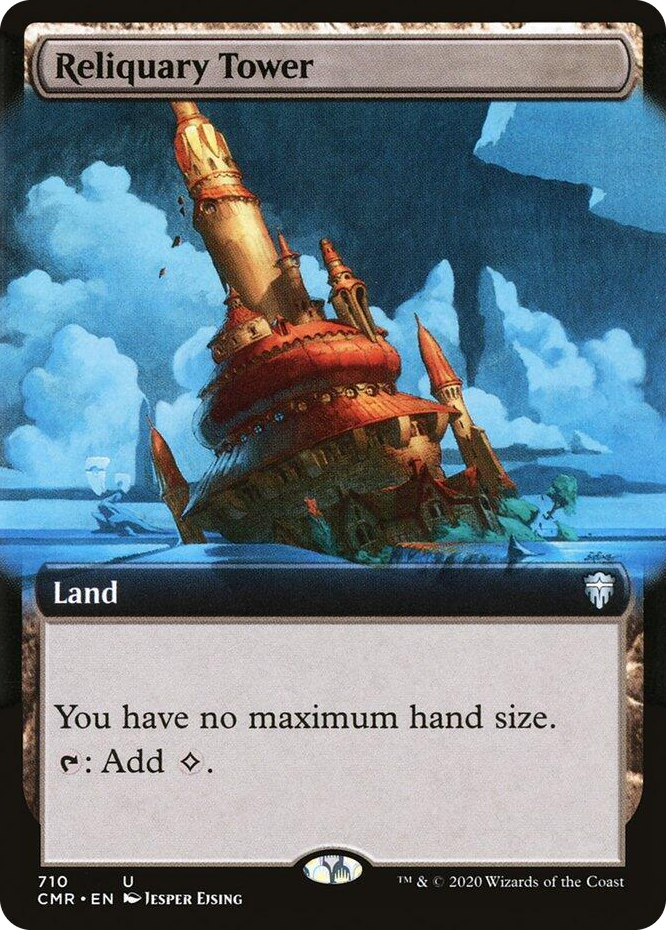 0710 Reliquary Tower (Extended Art) U Commander Legends