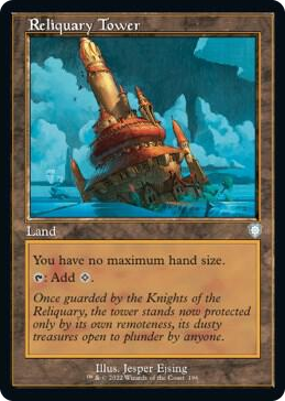 0196 Reliquary Tower (Retro Frame) U Commander: The Brothers' War