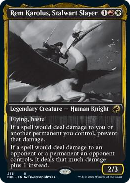 0235 Rem Karolus, Stalwart Slayer R Innistrad: Double Feature