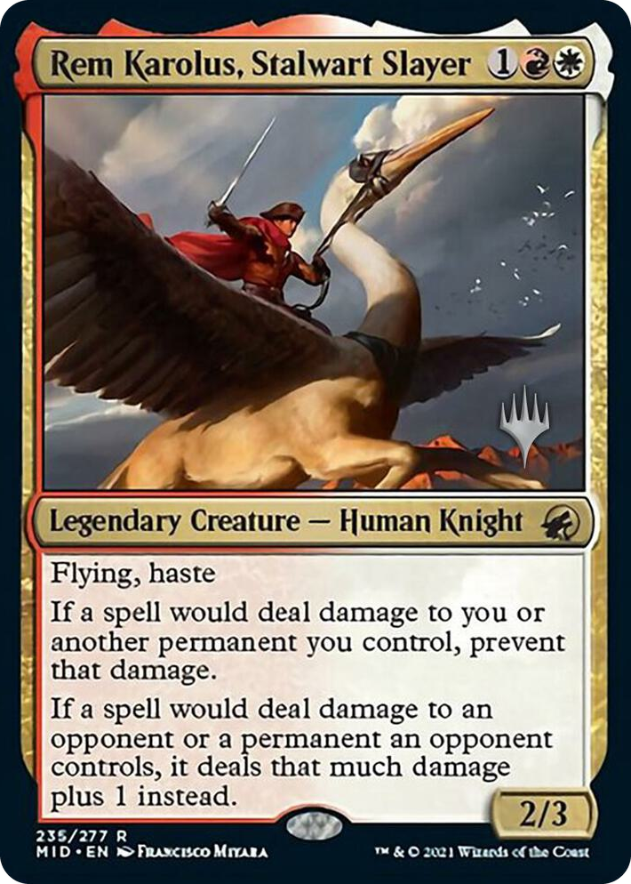 0235 Rem Karolus, Stalwart Slayer R Promo Pack: Innistrad: Midnight Hunt