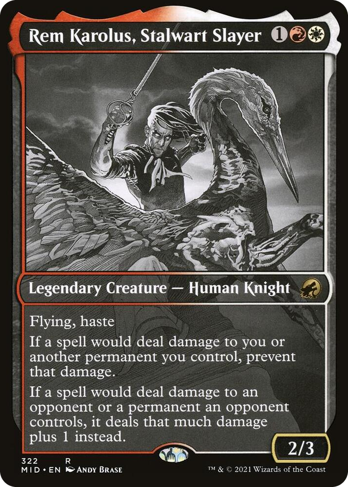 0322 Rem Karolus, Stalwart Slayer (Showcase) R Innistrad: Midnight Hunt