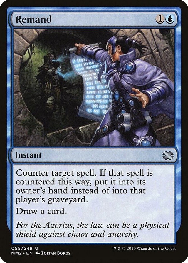 0055 Remand U Modern Masters 2015