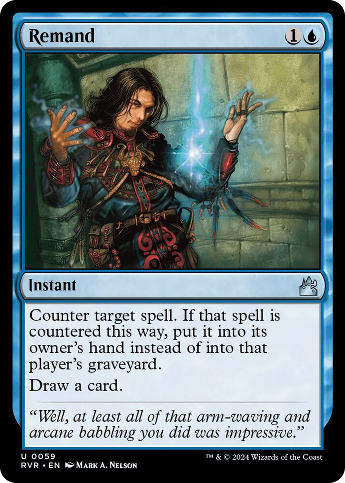 Remand #59 U - Ravnica Remastered Pokemon card