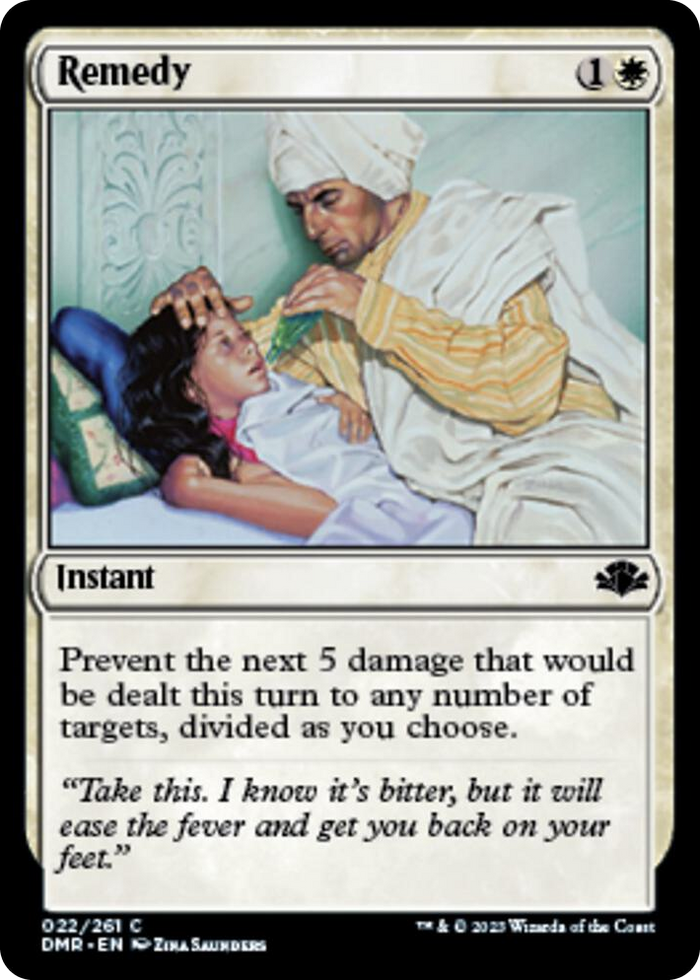 Remedy #22 C - Dominaria Remastered Pokemon card