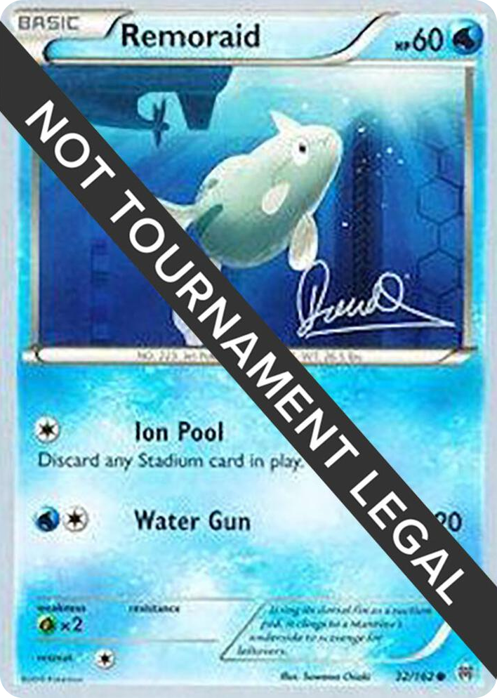 0032 Remoraid - 2017 (Diego Cassiraga) Common World Championship Decks