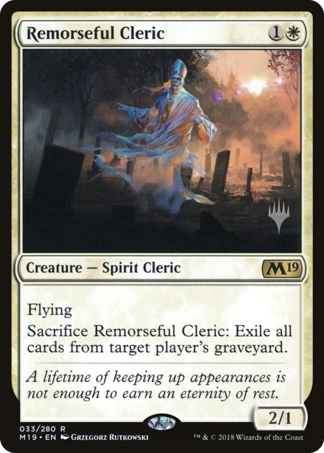 0033 Remorseful Cleric R Promo Pack: Core Set 2020