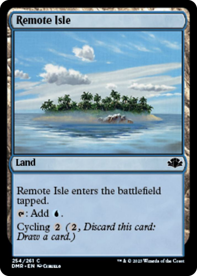 0254 Remote Isle C Dominaria Remastered
