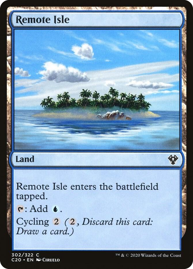 0302 Remote Isle C Commander 2020