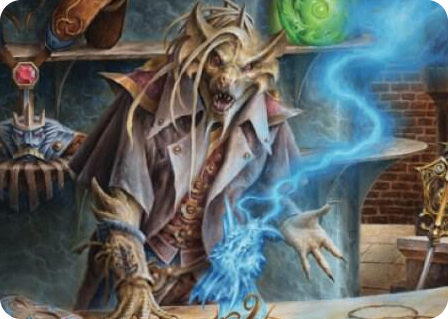 0030 Renari, Merchant of Marvels Art Card S Art Series: Commander Legends: Battle for Baldur's Gate