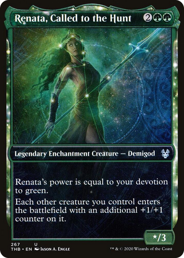 0267 Renata, Called to the Hunt (Showcase) U Theros Beyond Death