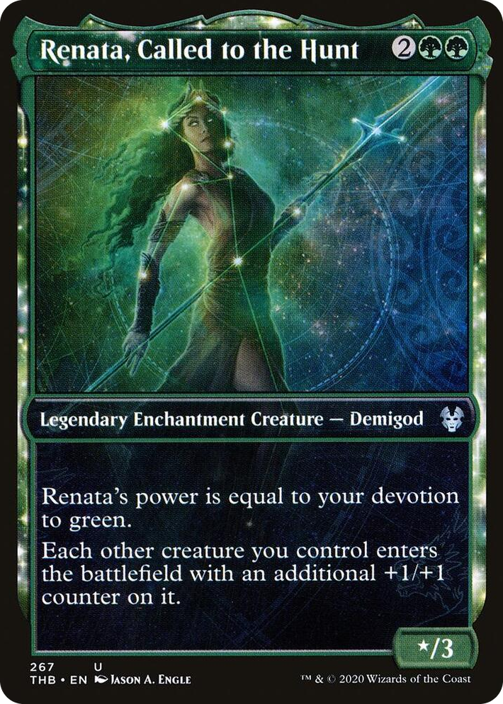 0267 Renata, Called to the Hunt (Showcase) U Theros Beyond Death