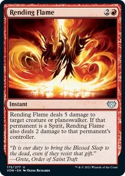 0175 Rending Flame U Innistrad: Crimson Vow