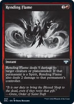 0442 Rending Flame U Innistrad: Double Feature