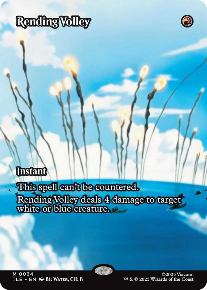 0034 Rending Volley (Borderless) M The Last Airbender: Eternal-Legal