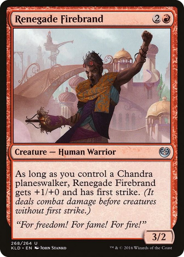 0268 Renegade Firebrand U Kaladesh