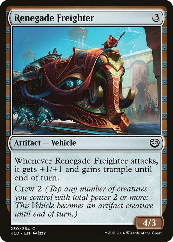 Renegade Freighter #230 C - Kaladesh Pokemon card