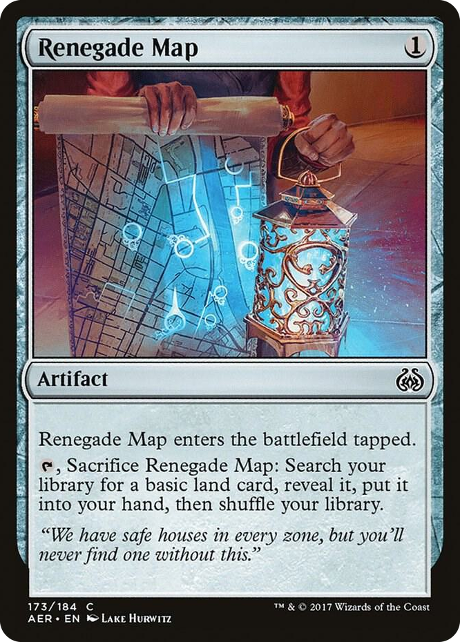 Renegade Map #173 C - Aether Revolt Pokemon card
