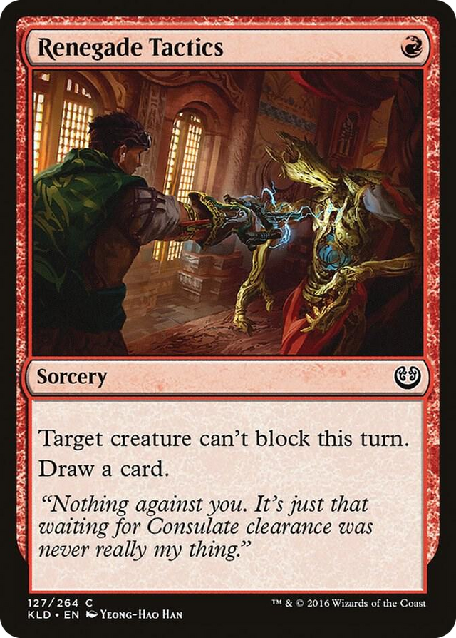 0127 Renegade Tactics C Kaladesh