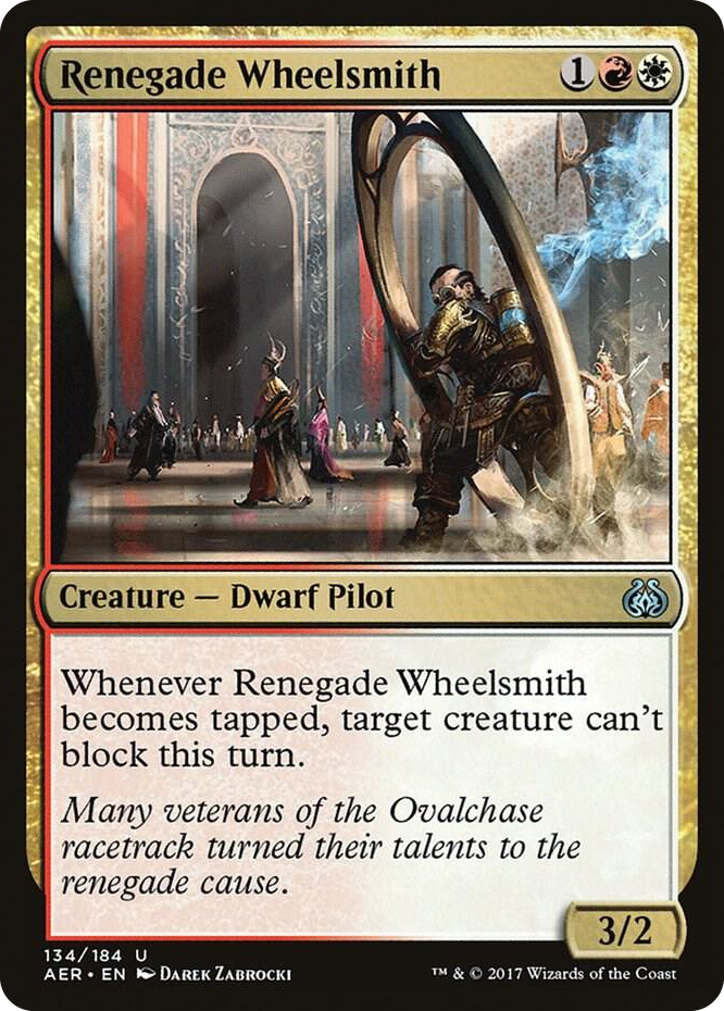 Renegade Wheelsmith #134 U - Aether Revolt Pokemon card