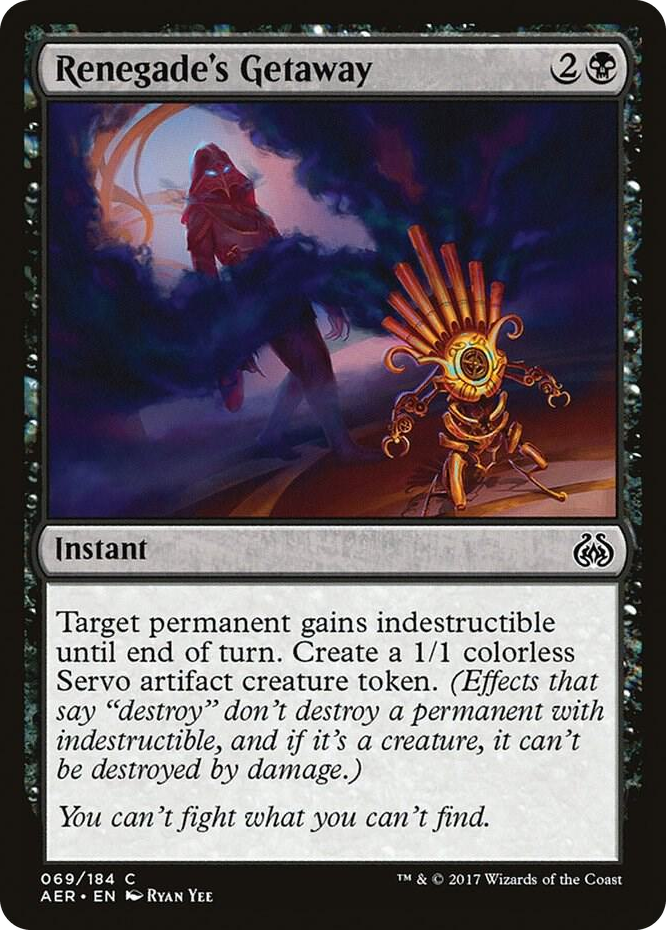 Renegade's Getaway #69 C - Aether Revolt Pokemon card