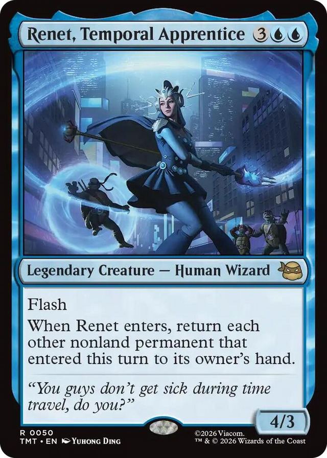 0050 Renet, Temporal Apprentice R Teenage Mutant Ninja Turtles
