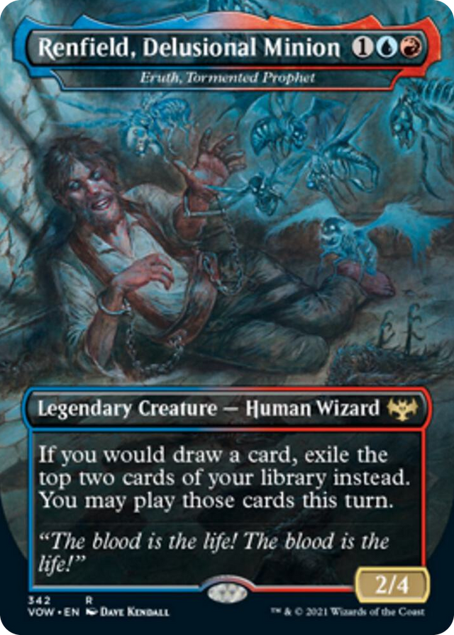 0342 Renfield, Delusional Minion - Eruth, Tormented Prophet R Innistrad: Crimson Vow
