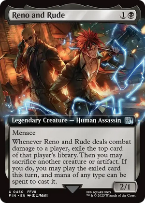 0450 Reno and Rude (Extended Art) U FINAL FANTASY