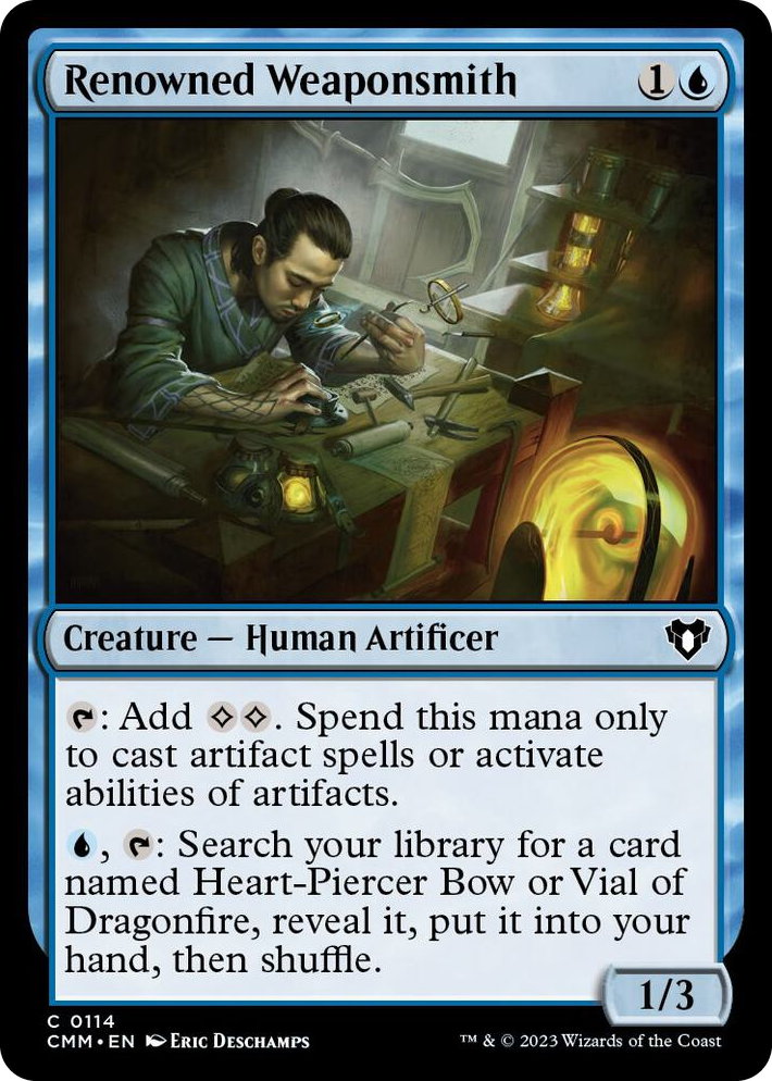0114 Renowned Weaponsmith C Commander Masters