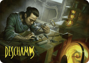 0010 Renowned Weaponsmith Art Card (Gold-Stamped Signature) S Art Series: Commander Masters